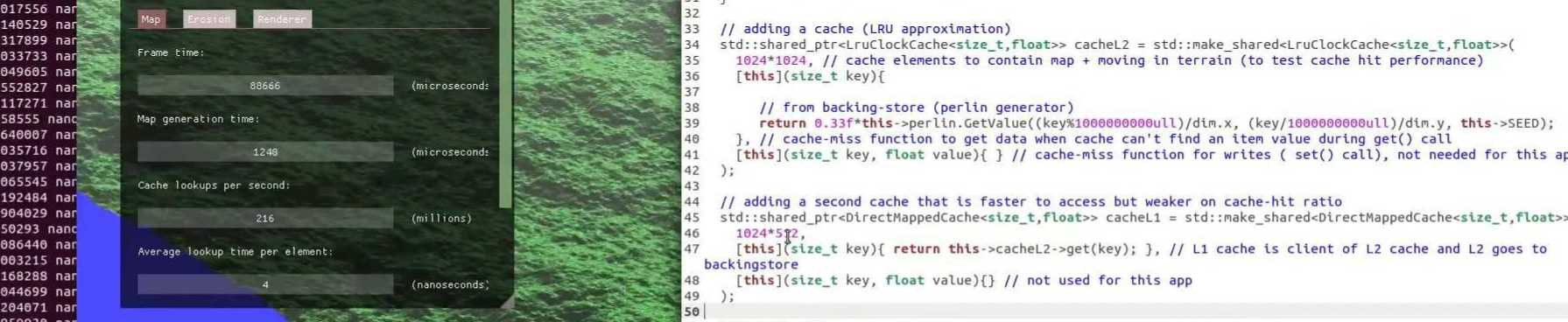 160x speedup on noise-generation for procedural terrain