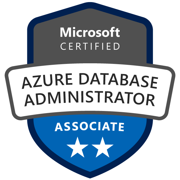 Microsoft Certified: Azure Database Administrator Associate