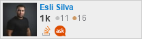 profile for Esli Silva on Stack Exchange, a network of free, community-driven Q&A sites