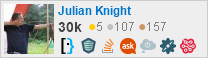 profile for Julian Knight on Stack Exchange, a network of free, community-driven Q&A sites