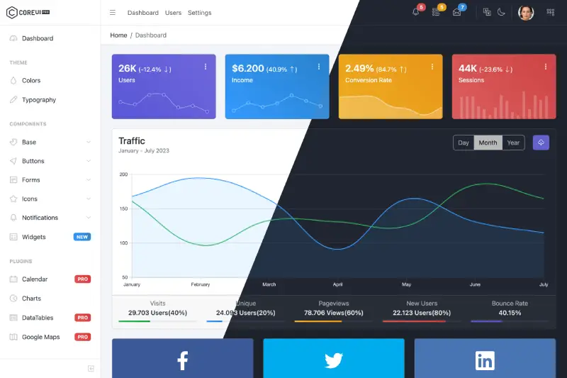 CoreUI PRO Bootstrap Admin Template